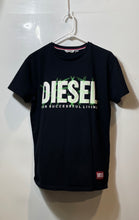 Load image into Gallery viewer, Diesel Mens Black T-Diego Logo Crew Neck Short Sleeve Pullover T-Shirt Size M
