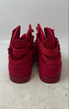 Load image into Gallery viewer, Vlado Mens Atlas II Red Adjustable Strap Lace-Up High Top Sneaker Shoes Size 10

