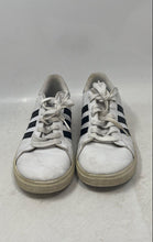 Load image into Gallery viewer, Adidas Boys Grand Court 2.0 GW6511 White Black Leather Sneaker Shoes Size 7
