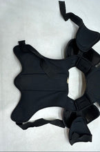 Load image into Gallery viewer, Vic Pro 450 Black Orange Ice Hockey Shoulder Pads Chest Protector Guard XL
