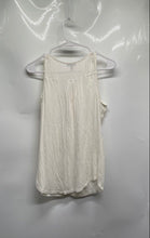 Load image into Gallery viewer, Express Womens Off White Sleeveless V-Neck Wide Strap Tank Top Size Small
