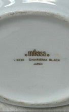 Load image into Gallery viewer, Mikasa Charisma Black L9050 Multicolor Floral Two Handles Sugar Bowl

