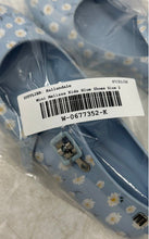 Load image into Gallery viewer, Mini Melissa Girls Dora Blue Leather Closed Toe Buckle Mary Jane Flats Size 3
