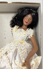 Load image into Gallery viewer, Dillard's Trimmings Ballerina Porcelain Fashion Doll With Lace Dress Outfit
