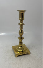 Load image into Gallery viewer, Unbranded Golden-Tone Home Decor Square Base Candle Holder Collectible
