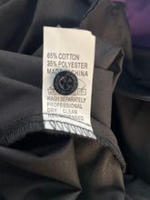 Load image into Gallery viewer, Jeansian Mens Black Long Sleeve Collared Button-Up Shirt Size Medium
