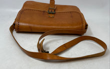 Load image into Gallery viewer, Womens Brown Genuine Leather Adjustable Strap Crossbody Handbag Made In Italy
