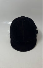 Load image into Gallery viewer, Black Lightweight Adjustable Strap Open Face Equestrian Riding Helmet
