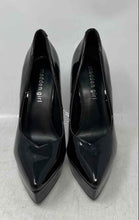 Load image into Gallery viewer, Madden Girl Womens Lidia Black Leather Slip-On Pointed Toe Platform Heels 6.5 M
