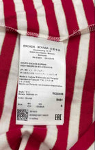 Load image into Gallery viewer, Authentic Escada Womens White Red Long Sleeve Pullover T-Shirt Size Small
