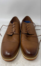 Load image into Gallery viewer, Vince Camuto Mens Stellen Brown Leather Lace-Up Derby Dress Shoes Size 12M
