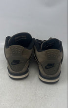 Load image into Gallery viewer, Nike Kids Air Jordan 4 Brown &amp; Black Leather Lace-Up Sneaker Shoes Size 5.5Y
