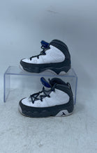 Load image into Gallery viewer, Nike Kids Air Jordan 9 Retro 401812-100 White Gray Lace-Up Sneaker Shoes Size 7C
