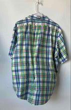 Load image into Gallery viewer, Ralph Lauren Mens Multicolor Plaid Printed Short Sleeve Button-Up Shirt Size XXL
