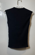 Load image into Gallery viewer, Zara Womens Black Crew Neck Sleeveless Pullover Tank Top Size Medium
