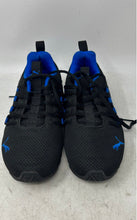 Load image into Gallery viewer, Puma Kids Axelion Cyclone 379039-01 Black Blue Lace-Up Sneakers Shoes Size 5
