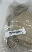 Load image into Gallery viewer, Womens Beige Genuine Leather Tassel Detachable Strap Zipper Crossbody Bag
