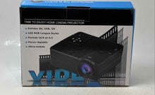 Load image into Gallery viewer, Time To Enjoy H80 LED And LCD Black Home Cinema Projector Not Tested

