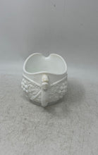 Load image into Gallery viewer, White Embossed Grapes Tableware Tea Coffee Glass Milk Pitcher Creamer
