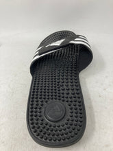 Load image into Gallery viewer, Adidas Mens Adissage F35580 White Black Open Toe Slip-On Slide Sandals Size 10
