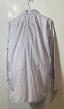 Load image into Gallery viewer, Banana Republic Mens Purple Plaid Cotton Non-Iron Stretch Button-Up Shirt Size M
