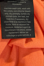 Load image into Gallery viewer, Tommy Hilfiger Womens Orange Cap Sleeve Pintucked Ladder Trim Blouse Top Size 1X
