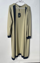 Load image into Gallery viewer, Adrianna Papell Womens Green Open-Front Cardigan Sweater Size XL With Tag
