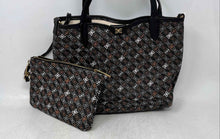 Load image into Gallery viewer, Sam Edelman Womens Harper Multicolor Monogram Tote Handbag &amp; Wallet No Strap
