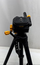 Load image into Gallery viewer, Kodak PhotoGear Black Yellow 62 inches Adjustable Legs Camera Tripod
