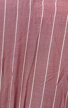 Load image into Gallery viewer, Express Womens Pink White Striped Long Sleeve Spread Collar Shirt Dress Size S
