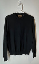 Load image into Gallery viewer, Merona Mens Black Knitted Long Sleeve Pullover Sweater Size Small
