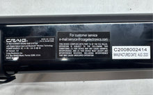 Load image into Gallery viewer, Craig Model CHT988 Black Portable Music Soundbar Speaker System Not Tested
