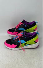 Load image into Gallery viewer, Heelys Kids Force Black Pink Green Lace-Up Roller Skate Shoes Size Y 7 W 8
