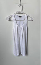 Load image into Gallery viewer, Armani Exchange Womens White Sleeveless Pullover Tank Top Size XXS
