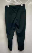 Load image into Gallery viewer, H&amp;M Womens Black Pleated Front Pockets Straight Leg Dress Pants Size 8
