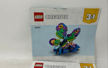 Load image into Gallery viewer, Lot Of 4 Pcs Assorted Lego Creator 3-In-1 Large Print Instruction Manuals Age 3+
