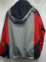 Load image into Gallery viewer, Free Country Mens Gray Black Red Colorblock Full-Zip 3-In-1 Jacket Size XL
