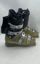 Load image into Gallery viewer, Lange Womens RX 90 Green Black 306mm Adjustable Downhill Ski Boots Size 9
