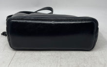 Load image into Gallery viewer, Calvin Klein Womens Black Leather Inner Pockets Adjustable Strap Crossbody Purse
