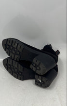 Load image into Gallery viewer, Weekend By Pedro Miralles Womens Black Suede Block Heel Ankle Boots Size 38

