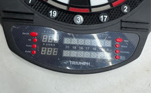 Load image into Gallery viewer, Triumph Sports Black Red Digital Scoreboard Electronic Dartboard Not Tested
