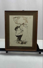 Load image into Gallery viewer, Divot By Gary Patterson Golf Humor Art Print Framed And Signed Wall Decor
