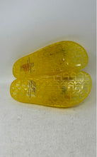 Load image into Gallery viewer, Karl Lagerfeld Paris Womens Thea Yellow Open Toe Slide Sandals Size 7M EUR 37.5B
