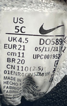 Load image into Gallery viewer, Nike Kids Court Borough 2 Mid Black White Red Hook &amp; Loop Sneaker Shoes Size 5C
