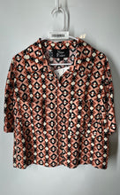 Load image into Gallery viewer, Nina Parker Womens Multicolor Geometric Collared Button-Up Shirt Size 1X w/ Tags
