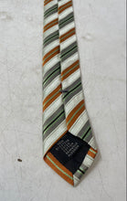 Load image into Gallery viewer, Ermenegildo Zegna Mens Multicolor Striped Adjustable Pointed Tie One Size
