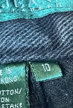 Load image into Gallery viewer, Lauren Jeans Co. Womens Black Denim Stretch Pockets Straight Leg Jeans Size 10
