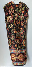 Load image into Gallery viewer, Zara Womens Multicolor Floral Print V-Neck Button-Front Midi Tunic Dress Size XS
