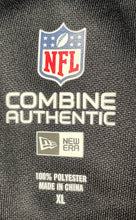 Load image into Gallery viewer, New Era Mens Black Combine Authentic NFL Football 1/4 Zip Jacket Size XL

