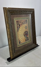 Load image into Gallery viewer, Antique Dejeuner Hand Colored Engraving Certificate In Framed Art Print
